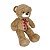 Urso de Pelúcia Fizzy Toys 73cm Marrom Pernas Longas com Laço Xadrez - Imagem 2