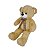 Urso de Pelúcia Fizzy Toys 73cm Bege Pernas Longas com Laço Xadrez - Imagem 3