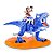 Smashers Dino Egg Hunt Fun Divirta-se Dino Azul com Luz e Slime - Imagem 4