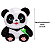Pelúcia Interativa Little Live Pets My Baby Panda 20cm com Sons e Acessórios Fun Divirta-se - Imagem 9