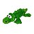 Jacaré de Pelúcia Plush Macio Fizzy Toys Animal Selvagem - Imagem 4