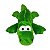 Jacaré de Pelúcia Plush Macio Fizzy Toys Animal Selvagem - Imagem 2