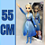 Elsa Frozen2 55cm Disney Original Baby Brink - Imagem 6