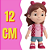 Mini Boneca Maria Clara 12 Cm - Imagem 5