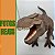 Dinossauro T-REX Articulado 45cm - Tiranossauro Rex Grande - Imagem 2
