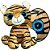 Tigre De Pelúcia - Olho Com Brilho - Imagem 1