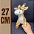 Girafa Pelúcia Animais Safari Realista Decoração 25cm - Imagem 6
