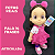 Kit Boneca Maria Clara E Jp Youtuber Fala 14 Frases Original - Imagem 3