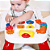 Mesa Didática Infantil Play Time Para Bebê Mesinha Educativa - Vermelha - Imagem 2