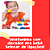 Mesa Didática Infantil Play Time Para Bebê Mesinha Educativa - Vermelha - Imagem 6