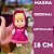 Masha E O Urso Originais Em Vinil Macio E Articulado - Original - Imagem 6