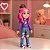 Boneca Katlen Youtuber Dos Rosa Original Baby Brink - Imagem 5