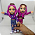 Bonecas Emilly Vick e Katlen Youtuber Dos Rosa - Imagem 5