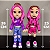Bonecas Emilly Vick e Katlen Youtuber Dos Rosa - Imagem 8