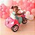 Triciclo Biemme Baby Trike Evolution rosa - Imagem 9