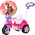Triciclo Biemme Baby Trike Evolution rosa - Imagem 1