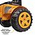 Trator Fazendeiro Farmer Biemme Amarelo - Imagem 7