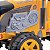Trator Fazendeiro Farmer Biemme Amarelo - Imagem 5
