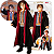 Figura Harry Potter Articulado 45cm 1650 Brinquedos Rosita - Imagem 1