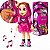 Boneca Emilly Vick Musical Dos Rosa 25cm Youtuber Baby Brink - Imagem 1