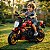 Moto Elétrica Infantil Supert Duo Vermelha Biemme - Imagem 2