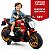 Moto Elétrica Infantil Supert Duo Vermelha Biemme - Imagem 3