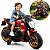 Moto Elétrica Infantil Supert Duo Vermelha Biemme - Imagem 1