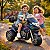 Moto Elétrica Infantil Biemme Sprint Turbo 12V Cor Preto Com Luzes - Imagem 8