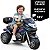 Moto Elétrica Infantil Biemme Sprint Turbo 12V Cor Preto Com Luzes - Imagem 2