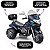 Moto Elétrica Infantil Biemme Sprint Turbo 12V Cor Preto Com Luzes - Imagem 3