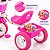 Triciclo Infantil Trike Biemme - Rosa - Imagem 3