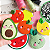 Frutas baby em feltro arte com feltro 50 peças - Imagem 2