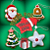 KIT - Pingente natal cute arte com feltro com marcação fácil costurar 10 peças - Imagem 2