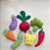 Frutas baby em feltro arte com feltro 1 peças - Imagem 2