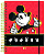Caderno DAC Smart Mini com Folhas Reposicionáveis Mickey - Imagem 1