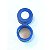 TAMPA ROSCA AZUL 9MM SEPTO PTFE/SILICONE P/ VIAL 2ML - Imagem 1