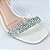 Sandalia tira strass Eduarda Porto - Imagem 5