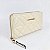 CARTEIRA GRANDE OFF WHITE MATELASSE COM ZIPER WJ - Imagem 2