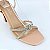 Sandalia nude strass salto bloco alto Latilier - Imagem 3