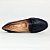Sapatilha napa preta estilo mocassim enfeite  preto Eduarda Porto - Imagem 2