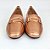 Sapatilha bronze rosé estilo mocassim metal rosé Eduarda Porto - Imagem 5