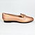 Sapatilha bronze rosé estilo mocassim metal rosé Eduarda Porto - Imagem 3