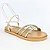 Birken tiras dourado light com elastico calce fácil Eduarda Porto - Imagem 5