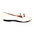 Sapatilha estilo mocassim enfeite metal onix Eduarda Porto - Imagem 4