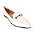 Sapatilha estilo mocassim enfeite metal onix Eduarda Porto - Imagem 2