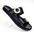 Birken Improviso Preta fivela dourada strass - Imagem 1