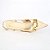 Slingback creme fivela salto fino Divalentini - Imagem 6