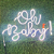 Oh Baby Acrílico com Led - Imagem 1
