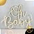 Oh Baby Acrílico com Led - Imagem 2
