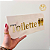 Placa Toilette em Acrílico espelhado 30x13 cm - Imagem 5